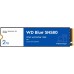 WD Blue SN580 NVMe SSD 1 TB (PCIe Gen4 x4, bis zu 4.150 MB/s Lesen, M.2 2280, nCache 4.0-Technologie) Blau