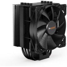 be quiet! Pure Rock 2 Black, CPU Kühler, 150W TDP, Pure Wings 2 120mm PWM, 4 6mm Heatpipes, asymmetrisches Design, Single Tower, BK007