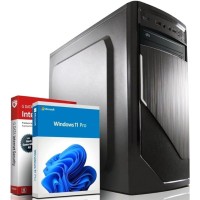 shinobee® Intel Core i7 4770 Multimedia PC - Schneller Computer für Büro & Home Office - Rechner mit 3.9 GHZ - 32GB RAM - 1000GB SSD - DVD+RW - USB3.0 - WLAN - Windows 11 Pro | MS Office | #6956