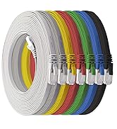 1aTTackde-Cat7-Netzwerkkabel-05m-5-Farben-5-Stuck-Cat7-Ether