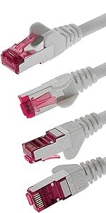 1aTTackde-Cat7-Netzwerkkabel-05m-5-Farben-5-Stuck-Cat7-Ether