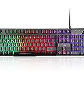 Mafiti-Keyboard-and-Mouse-Set-Wired-LED-Backlight-QWERTZ-Ger