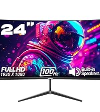 Gawfolk-Curved-Monitor-27-Zoll-100Hz-PC-Bildschirm-mit-Lauts