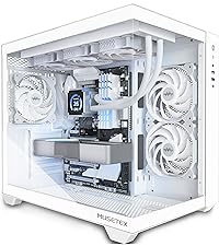 MUSETEX-PC-Gehause-ATX-3-Non-LED-Lufter-vorinstalliert-Gamin