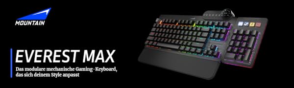 Mountain-Everest-Max-Gaming-Tastatur-MX-Brown-ISO-DE-Layout-