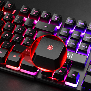 Rii-Gaming-Tastatur-PC-RGB-Tastatur-kabelgebunden-Regenbogen