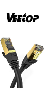 Veetop-10m-Lan-Kabel-Netzwerkkabel-Cat-7-Ethernet-Kabel-mit-